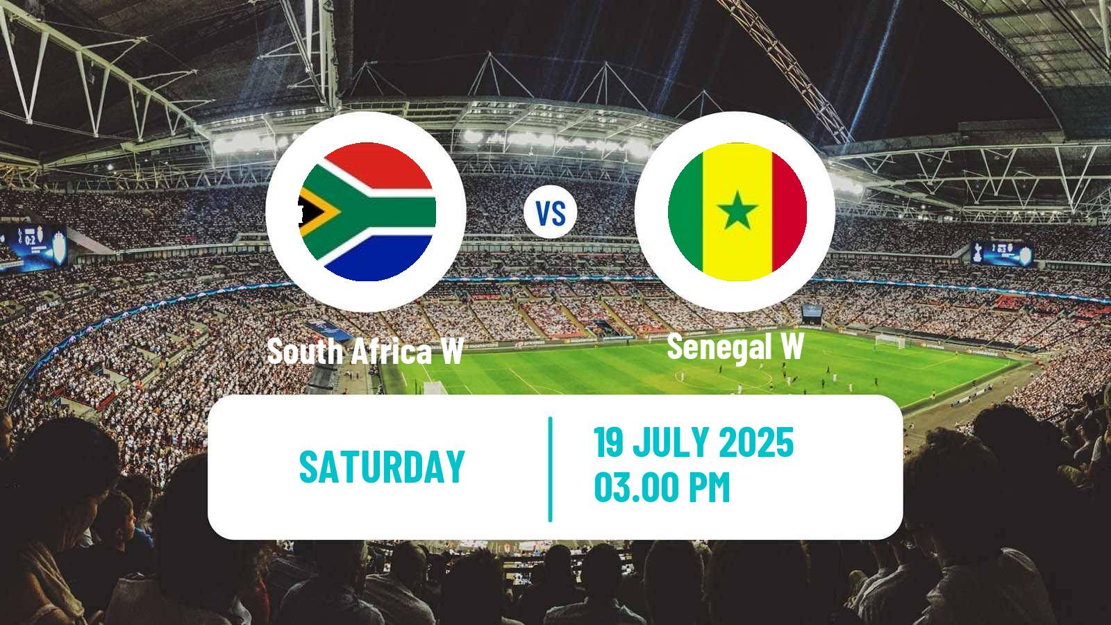 Soccer Africa Cup of Nations Women South Africa W - Senegal W