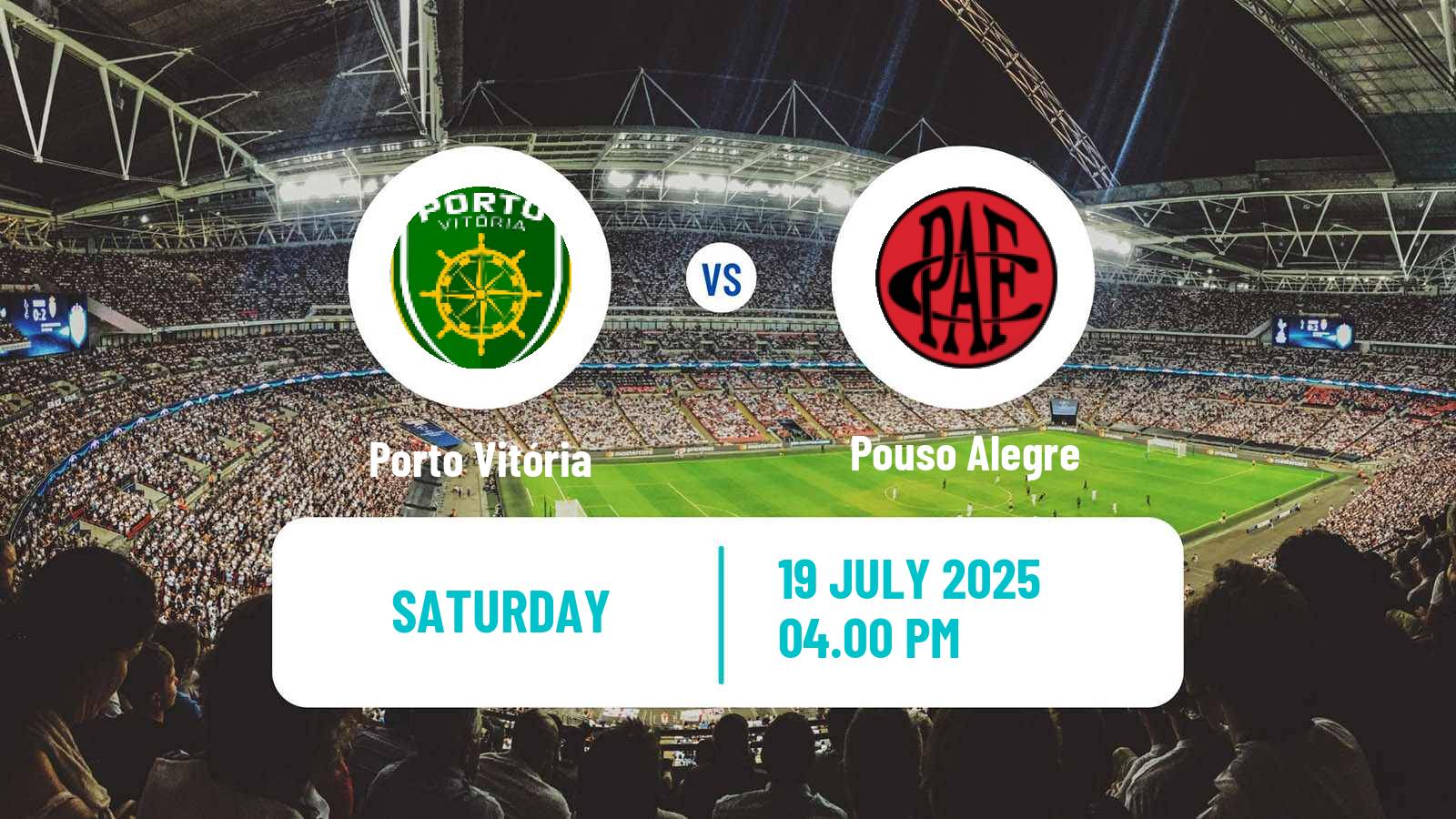 Soccer Brazilian Serie D Porto Vitória - Pouso Alegre