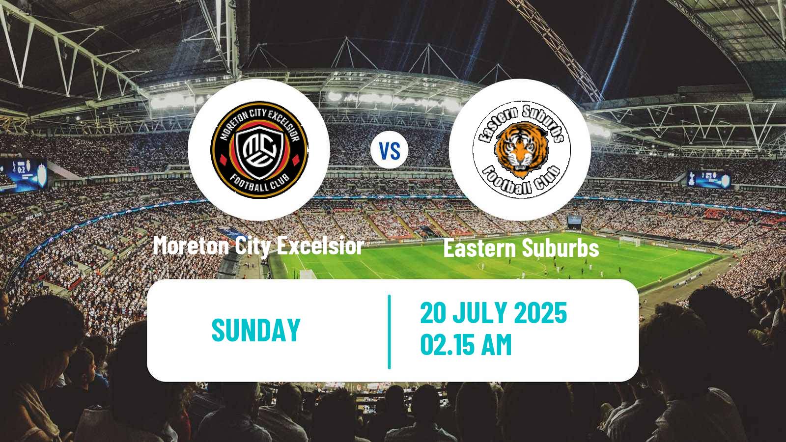 Soccer Australian NPL Queensland Moreton City Excelsior - Eastern Suburbs