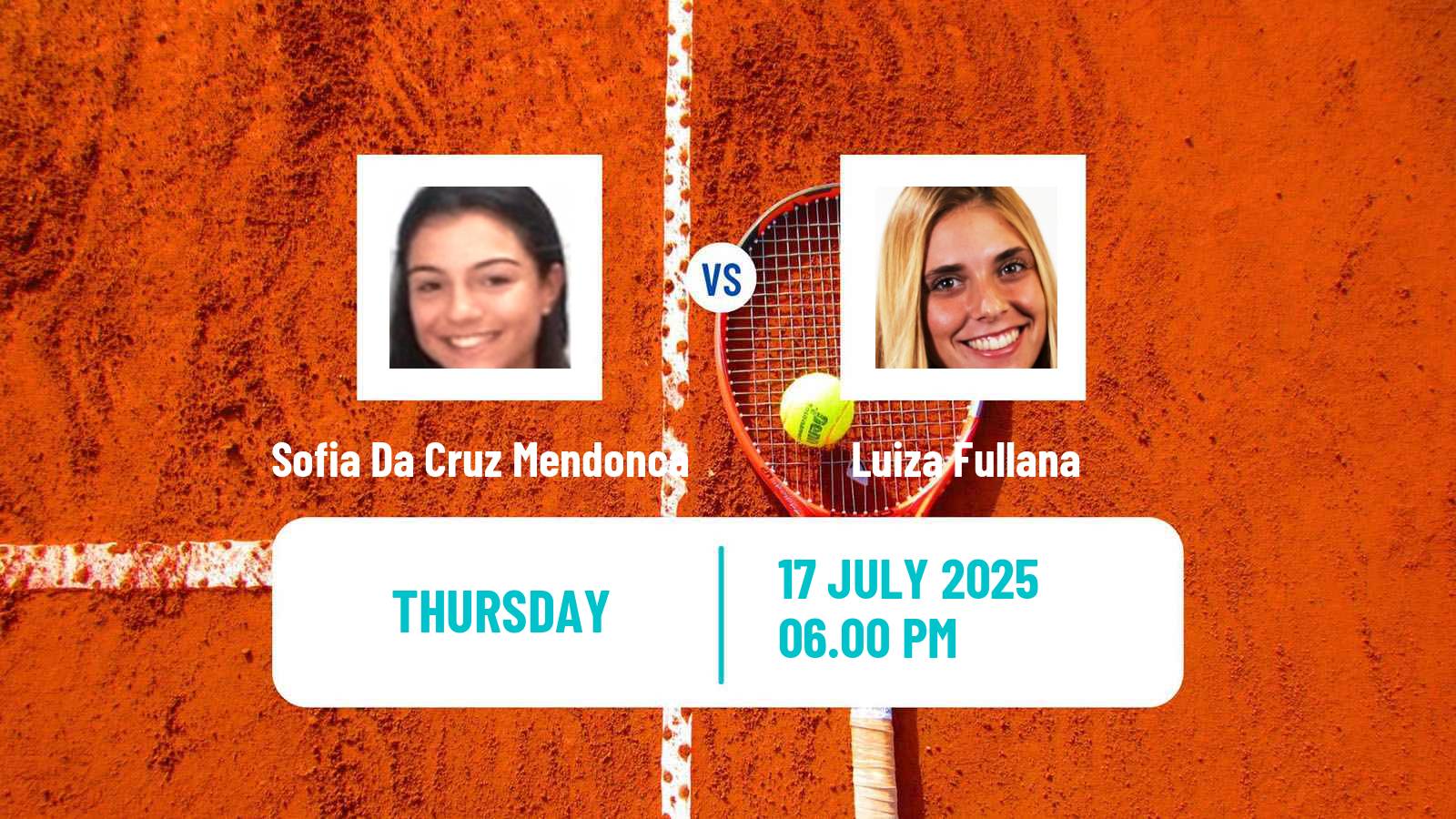 Tennis ITF W35 Sao Paulo 2 Women Sofia Da Cruz Mendonca - Luiza Fullana