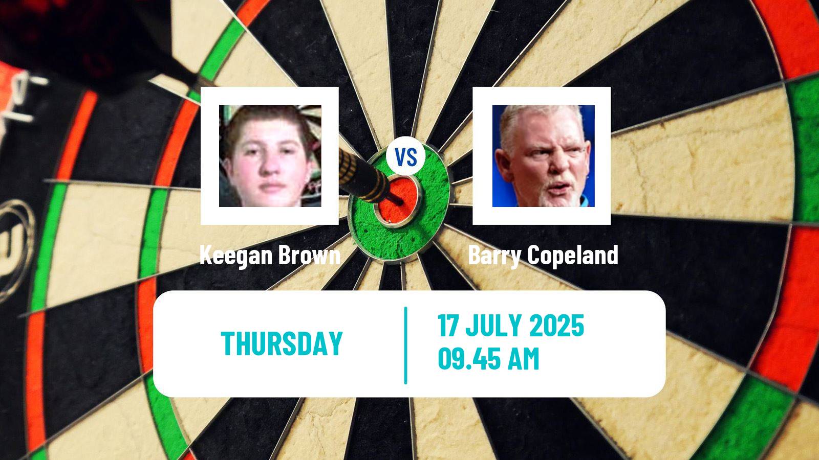 Darts Modus Super Series Keegan Brown - Barry Copeland