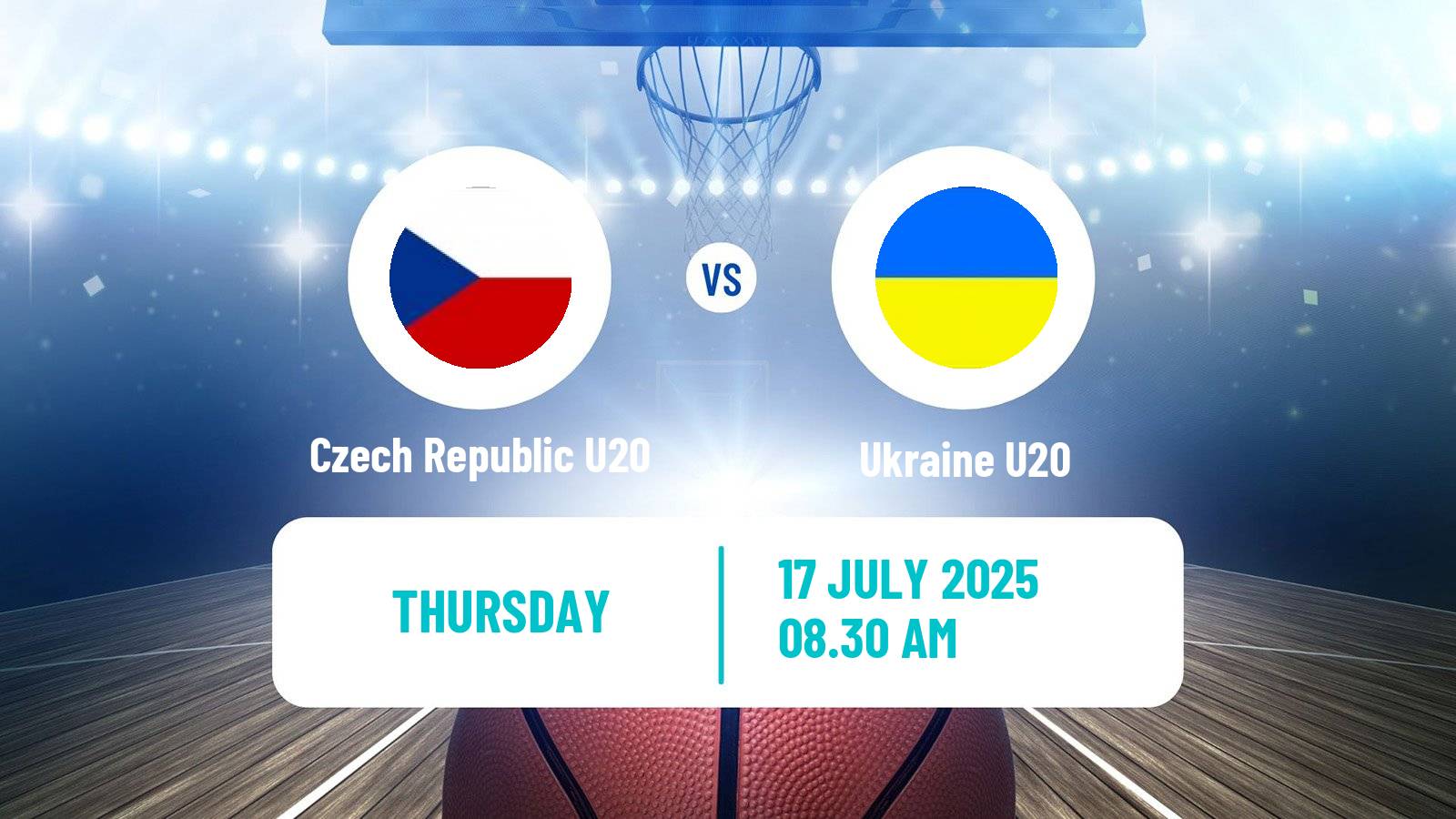 Basketball EuroBasket U20 Czech Republic U20 - Ukraine U20