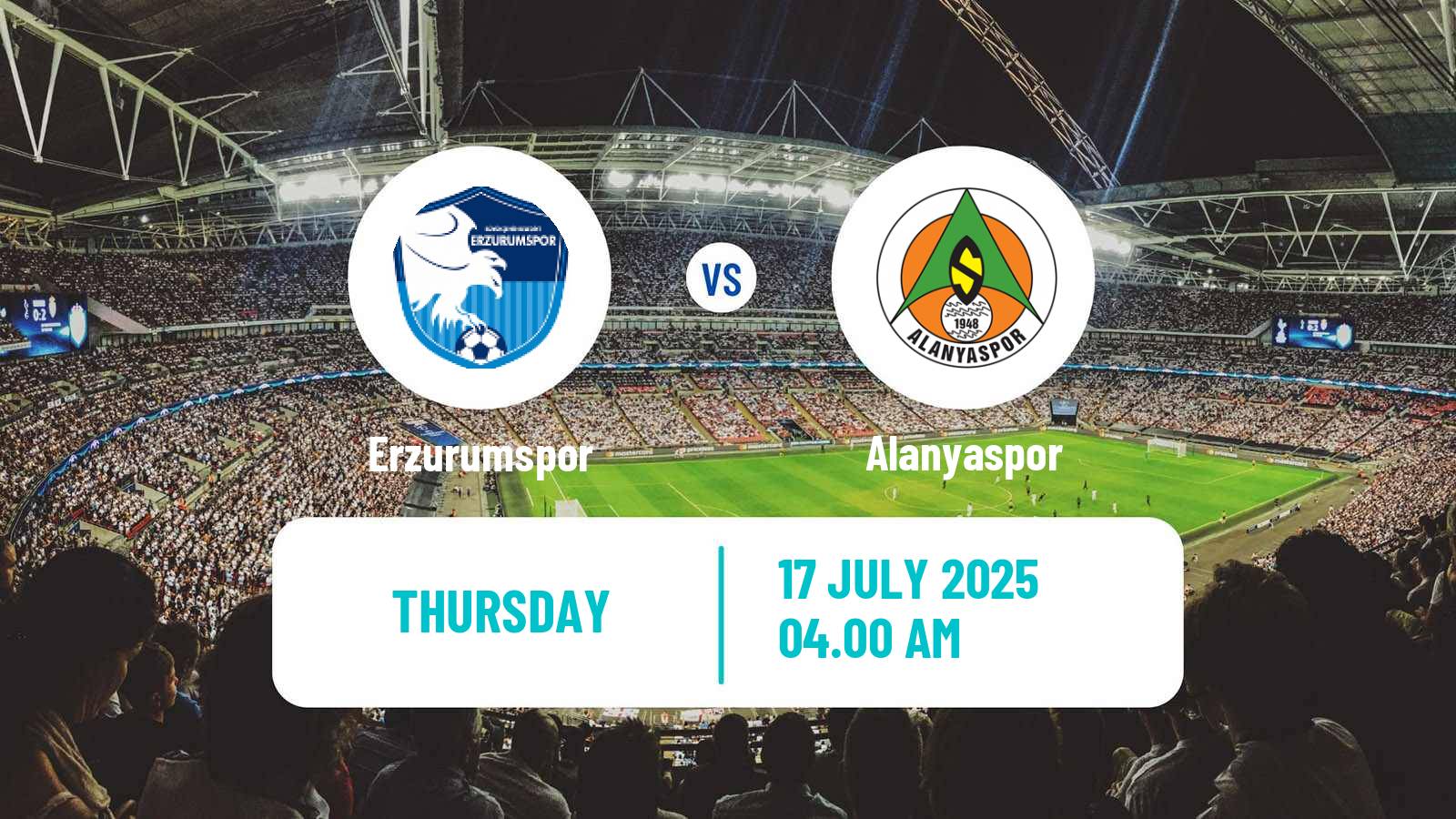 Soccer Club Friendly Erzurumspor - Alanyaspor