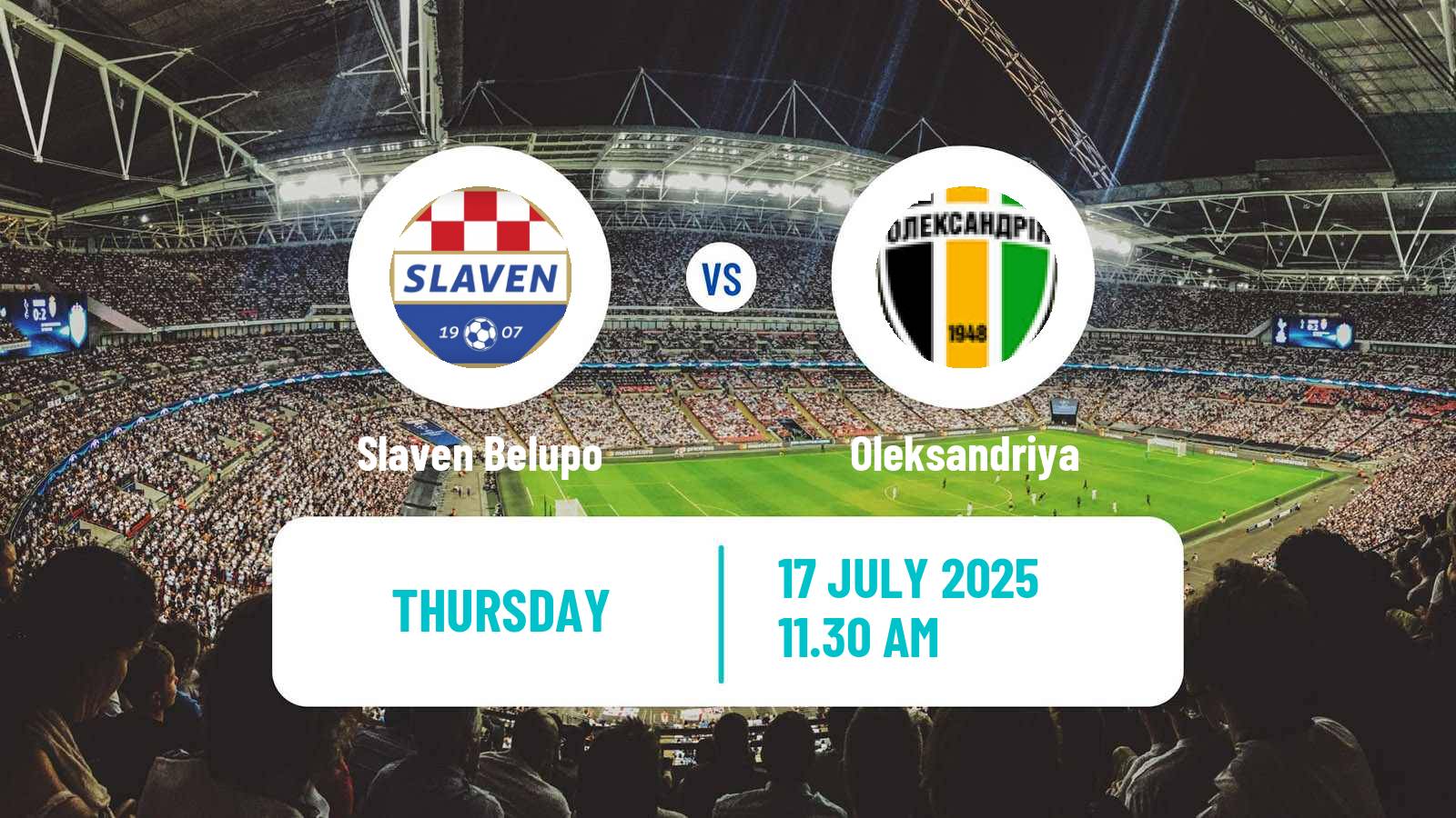 Soccer Club Friendly Slaven Belupo - Oleksandriya