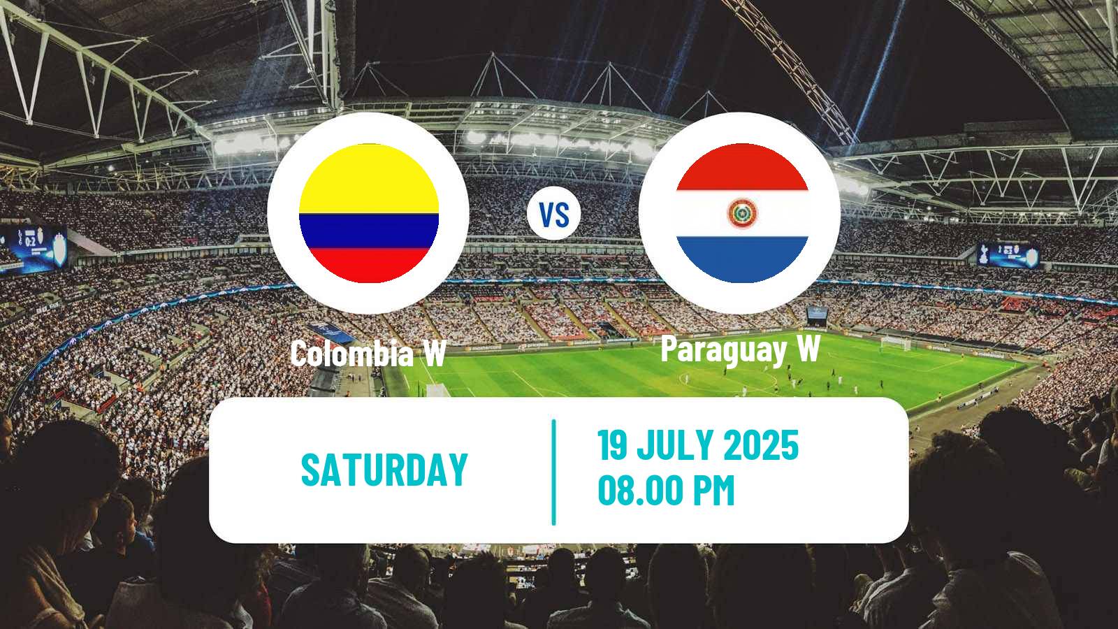 Soccer Copa America Women Colombia W - Paraguay W