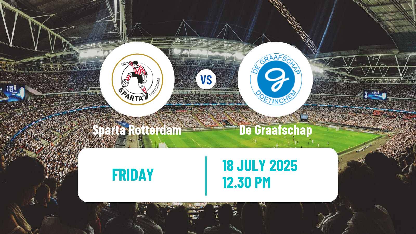 Soccer Club Friendly Sparta Rotterdam - De Graafschap