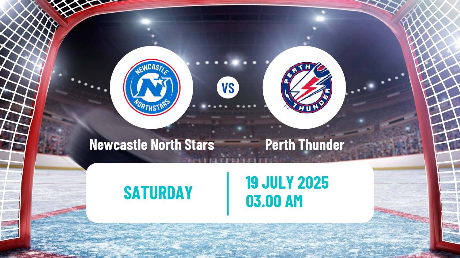 Hockey Australian Ice Hockey League Newcastle North Stars - Perth Thunder