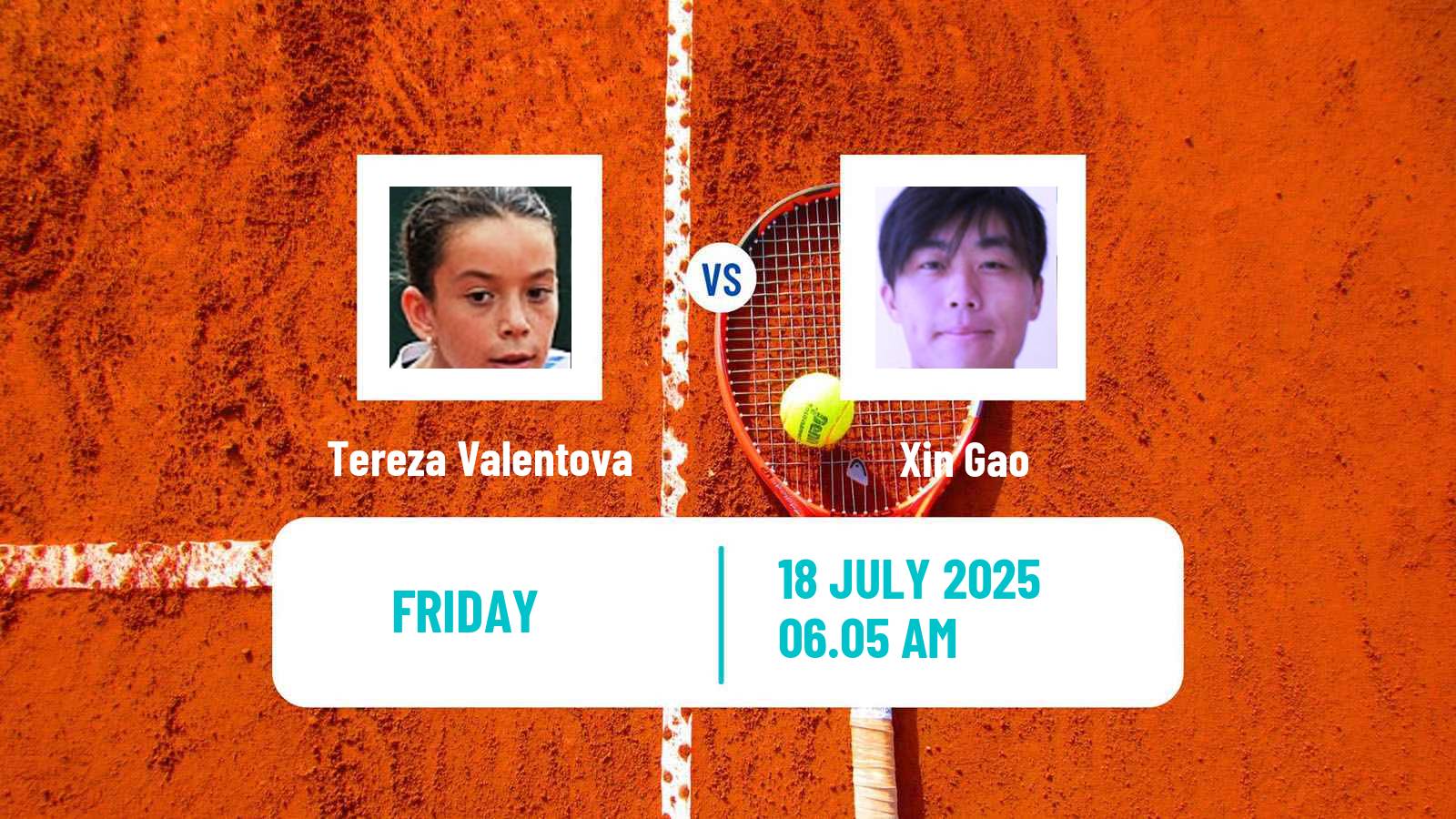 Tennis Porto Challenger Women Tereza Valentova - Xin Gao