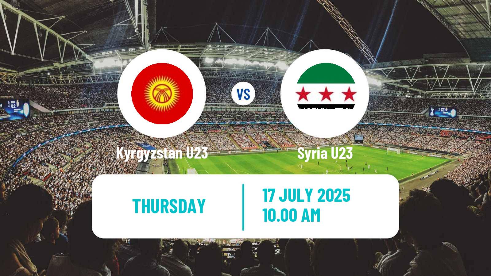 Soccer Friendly Kyrgyzstan U23 - Syria U23