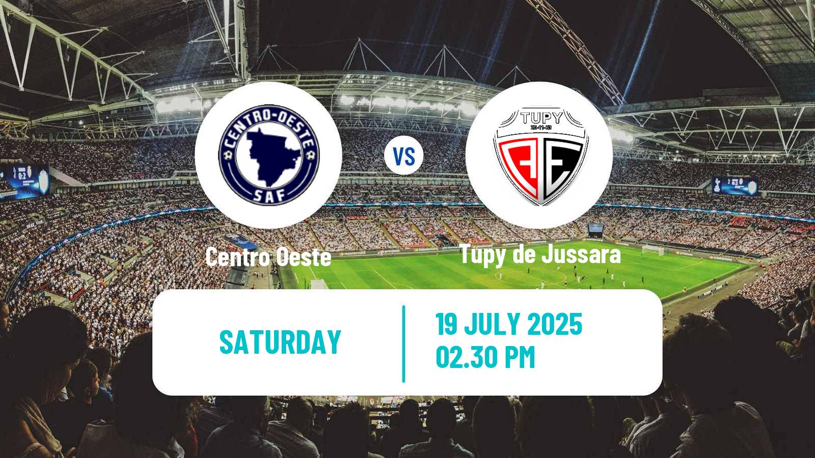 Soccer Brazilian Campeonato Goiano 2 Centro Oeste - Tupy de Jussara