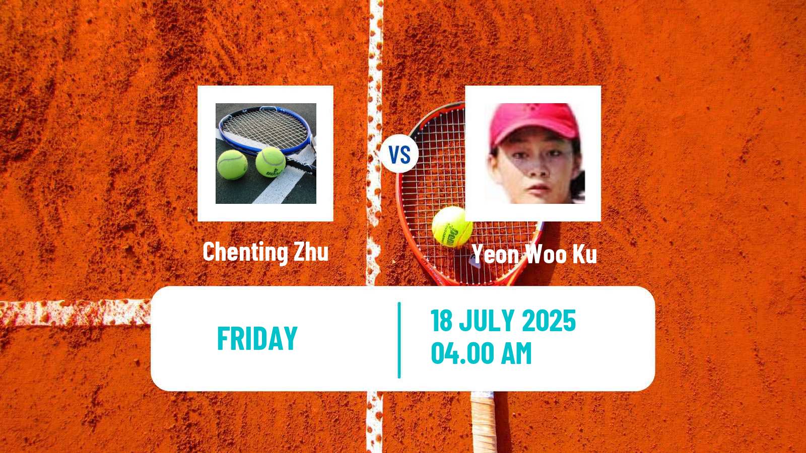 Tennis ITF W35 Monastir 2 Women Chenting Zhu - Yeon Woo Ku