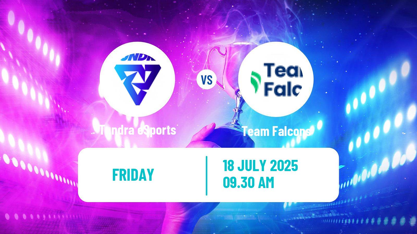 Esports Dota 2 World Cup Tundra eSports - Team Falcons