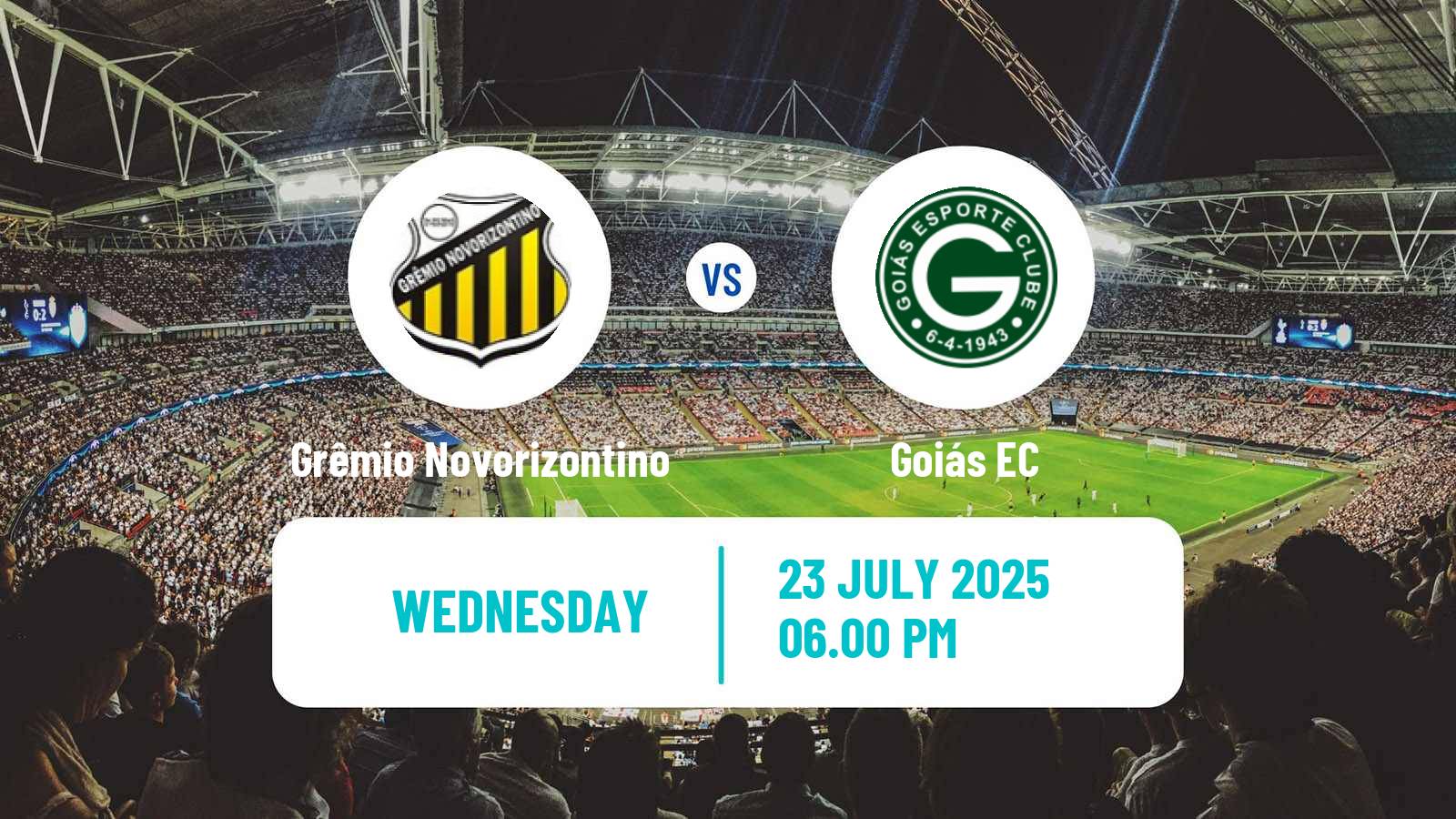 Soccer Brazilian Serie B Grêmio Novorizontino - Goiás