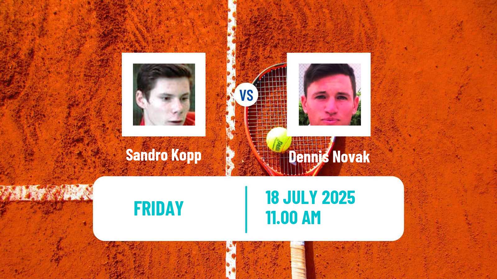 Tennis ITF M25 Kramsach Men Sandro Kopp - Dennis Novak