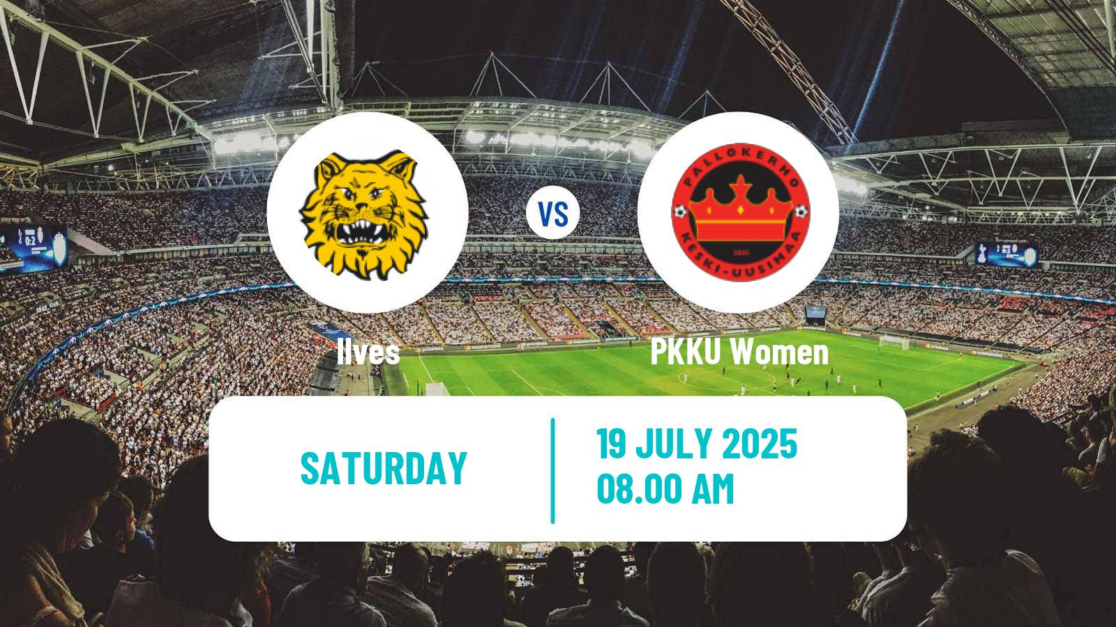 Soccer Finnish Ykkonen Women Ilves - PKKU