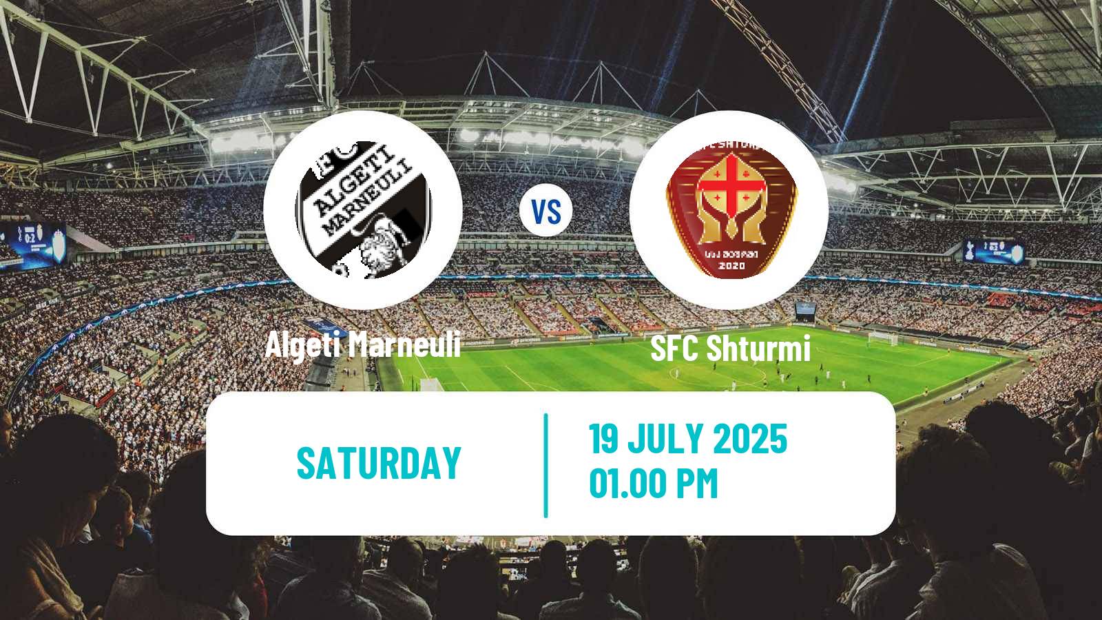 Soccer Georgian Cup Algeti Marneuli - Shturmi