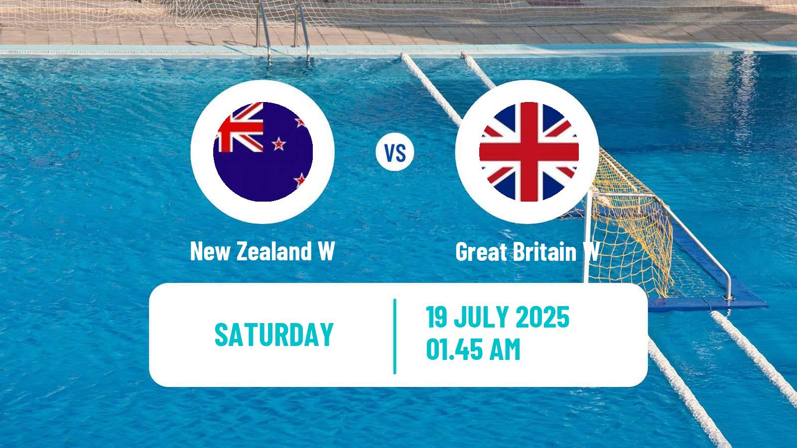 Water polo World Championship Water Polo Women New Zealand W - Great Britain W