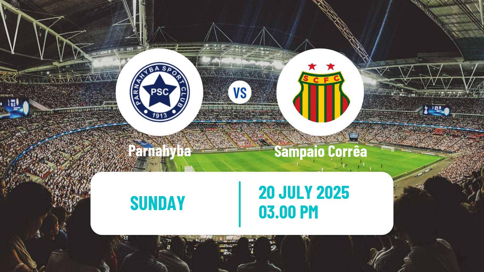 Soccer Brazilian Serie D Parnahyba - Sampaio Corrêa