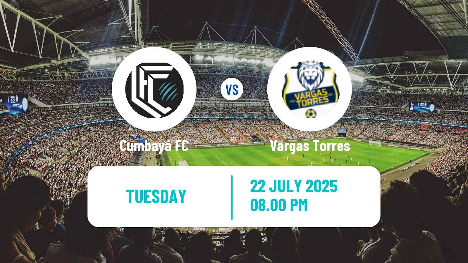 Soccer Ecuadorian Serie B Cumbayá - Vargas Torres