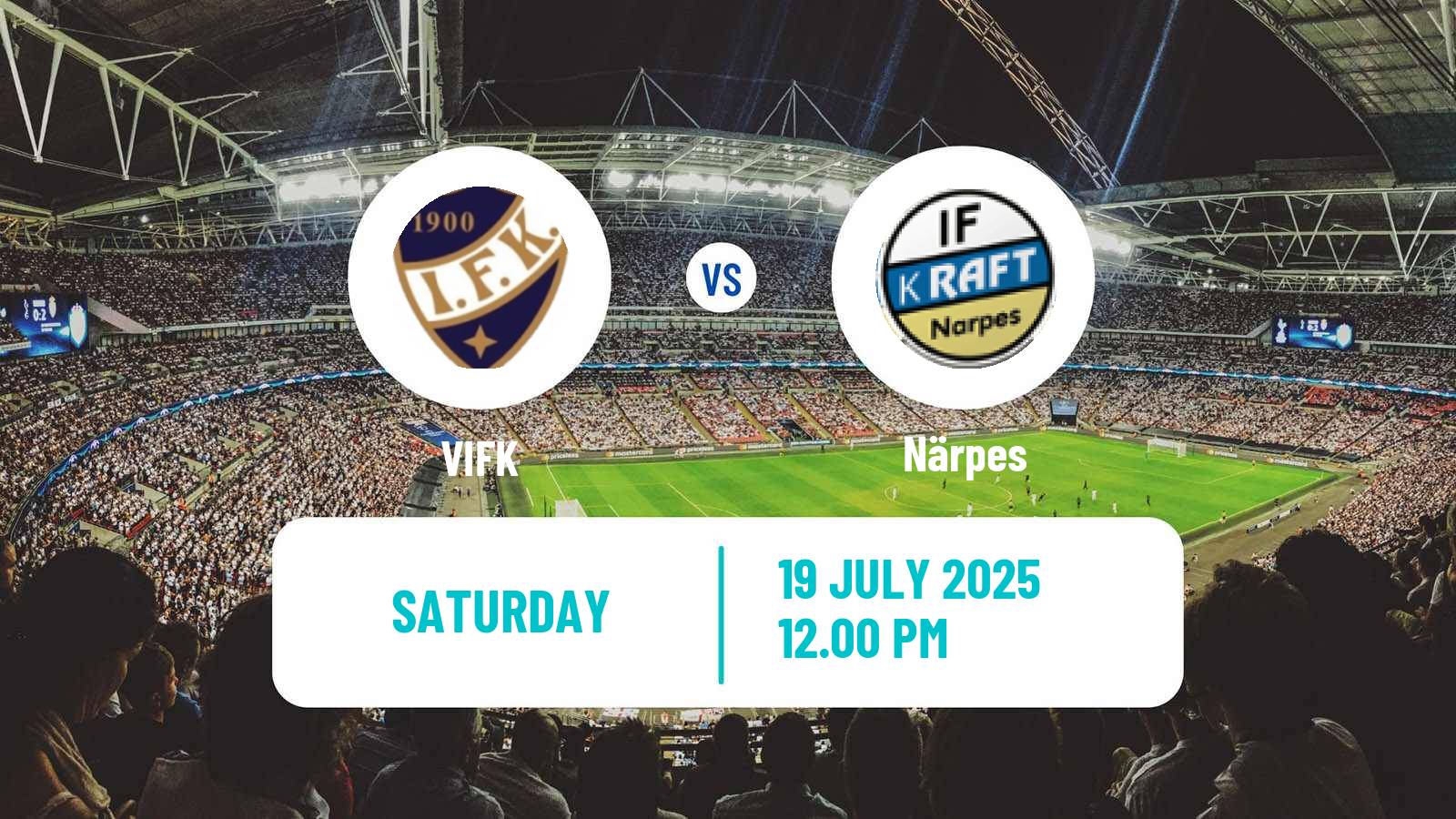 Soccer Finnish Kakkonen Group C VIFK - Närpes
