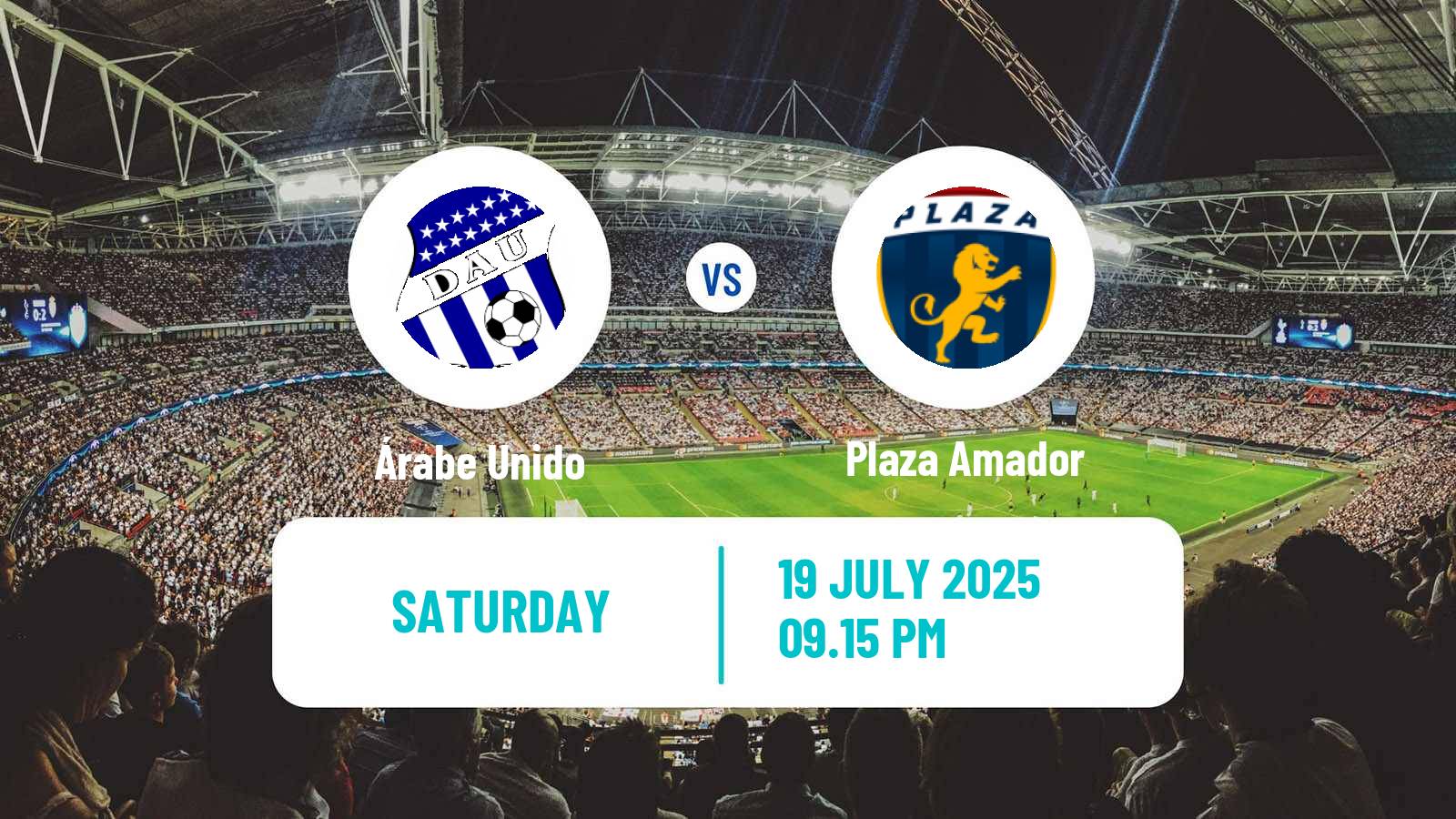 Soccer Liga Panamena de Futbol Árabe Unido - Plaza Amador