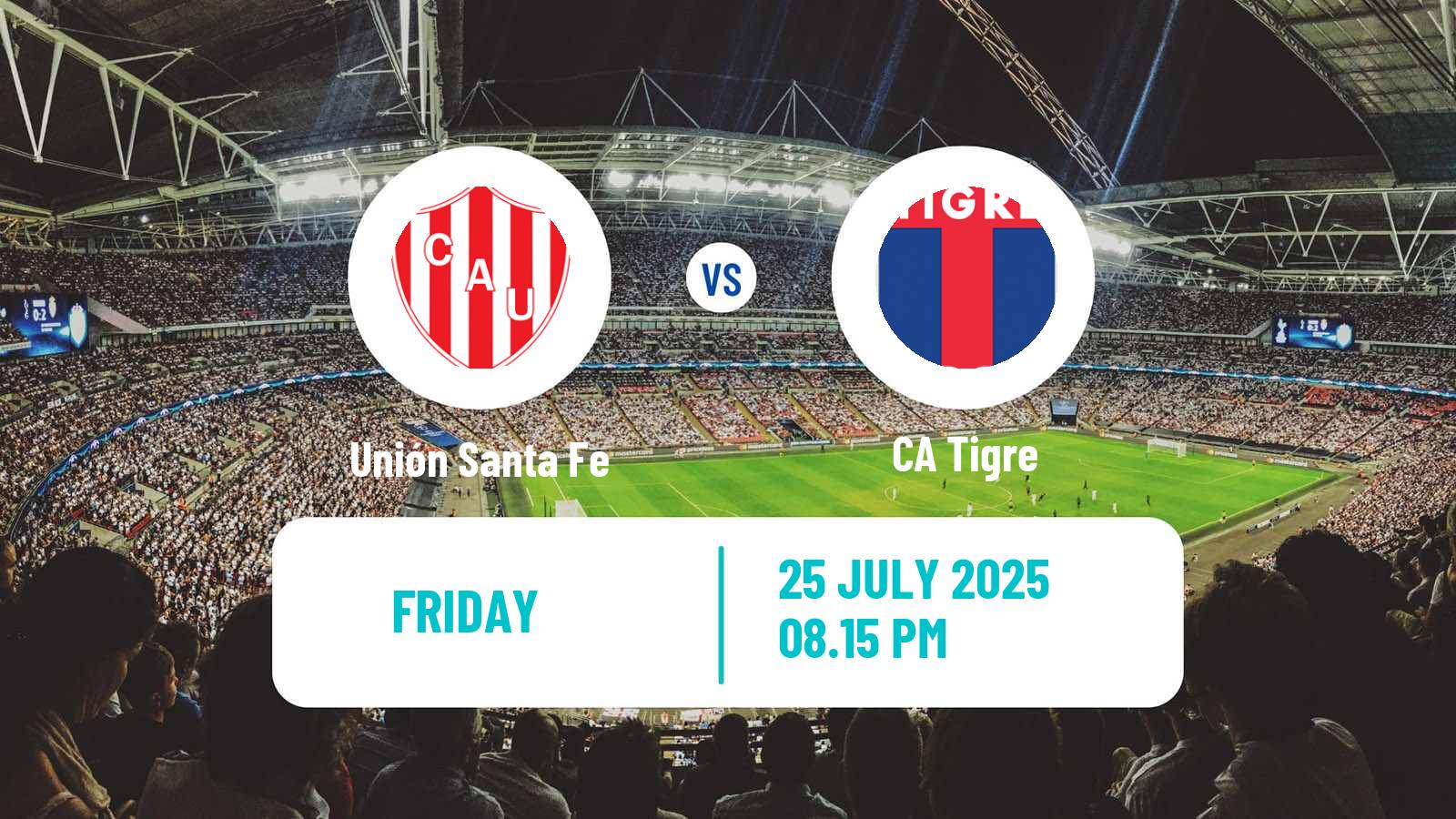 Soccer Argentinian Liga Profesional Unión Santa Fe - Tigre