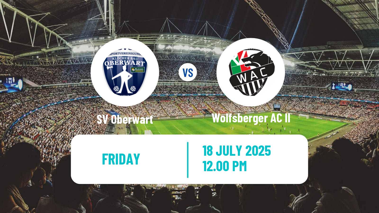 Soccer Club Friendly Oberwart - Wolfsberger AC II