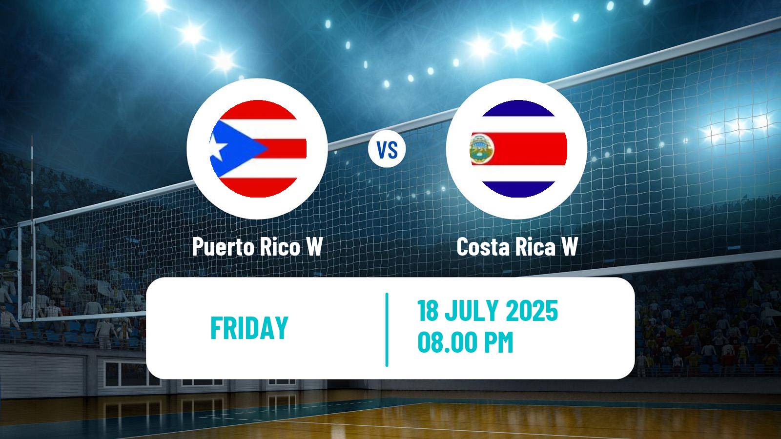 Volleyball NORCECA Final Four Volleyball Women Puerto Rico W - Costa Rica W