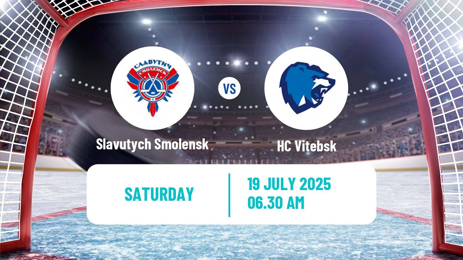 Hockey Club Friendly Ice Hockey Slavutych Smolensk - Vitebsk
