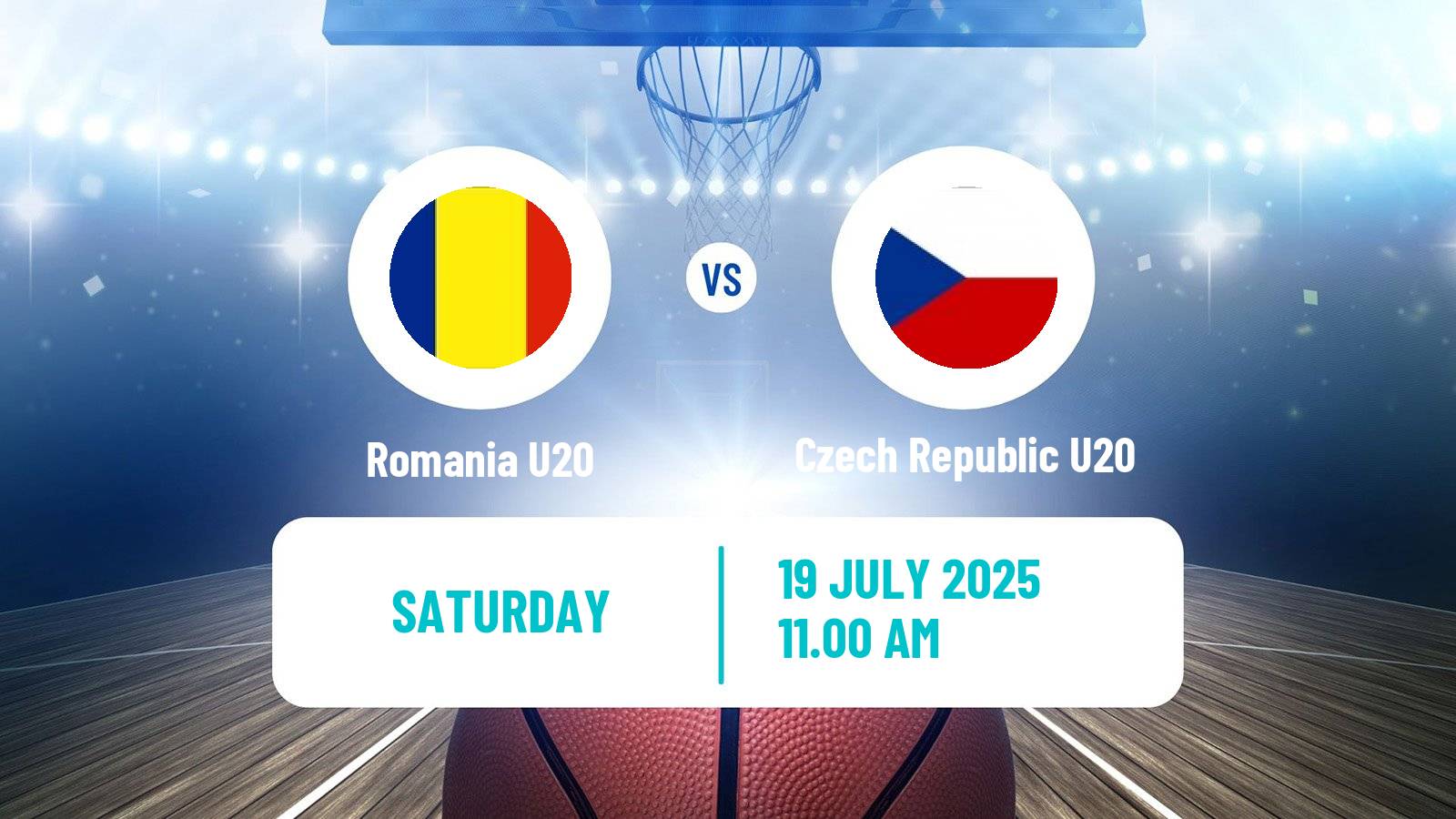 Basketball EuroBasket U20 Romania U20 - Czech Republic U20