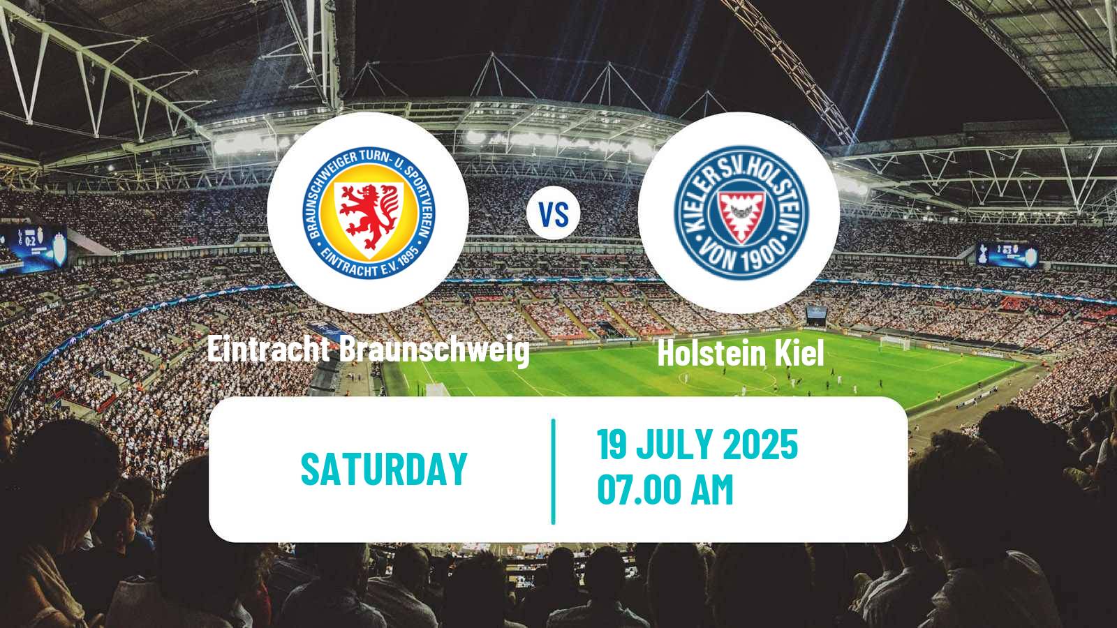 Soccer Club Friendly Eintracht Braunschweig - Holstein Kiel