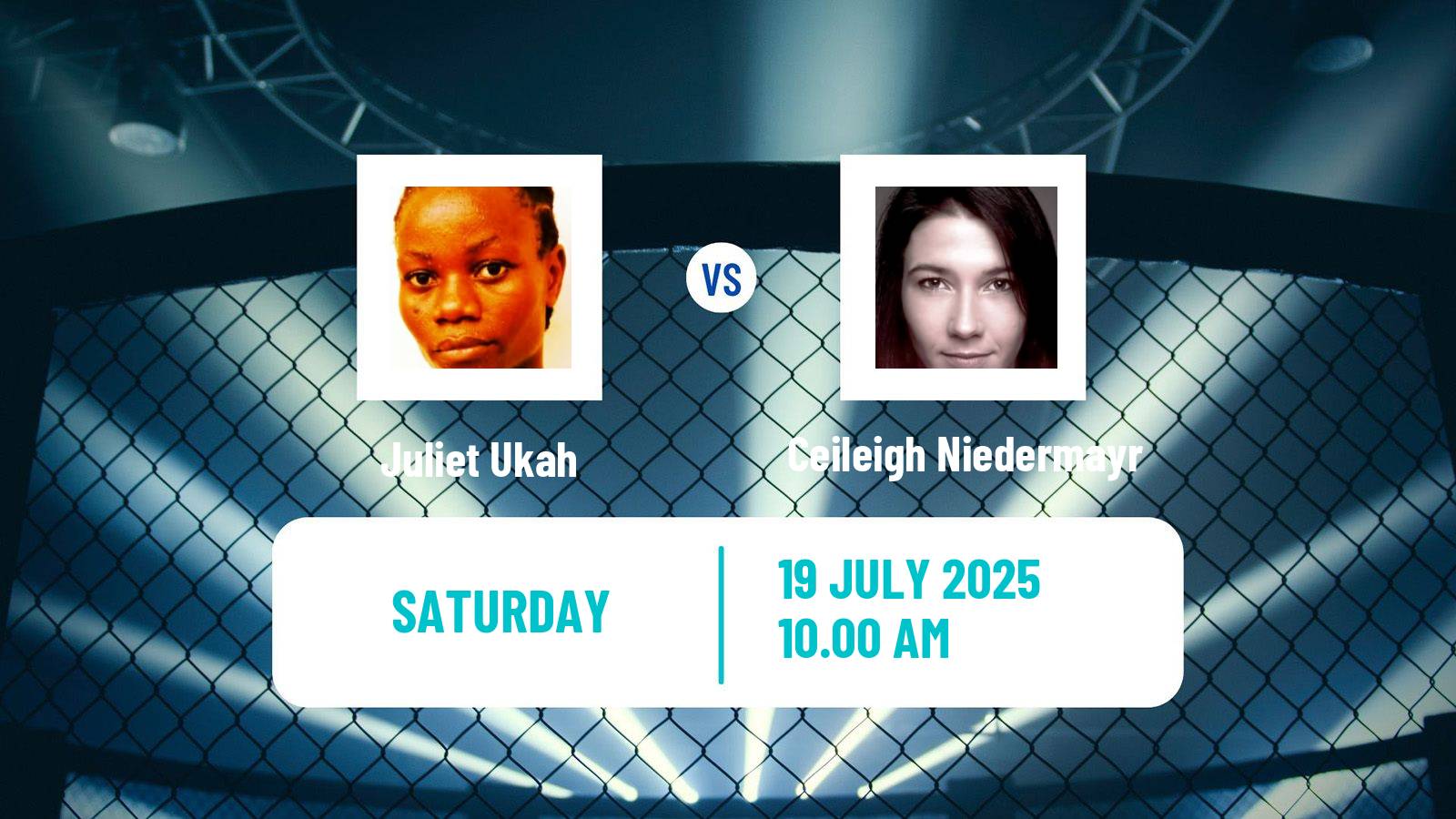 MMA Strawweight Pfl Africa Women Juliet Ukah - Ceileigh Niedermayr
