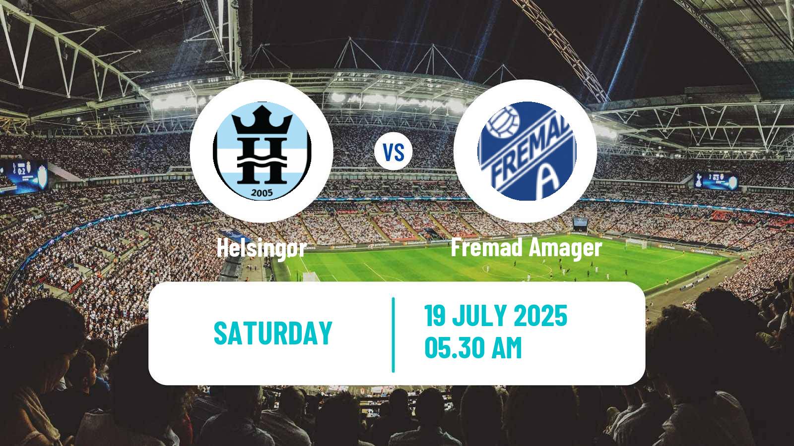 Soccer Club Friendly Helsingør - Fremad Amager