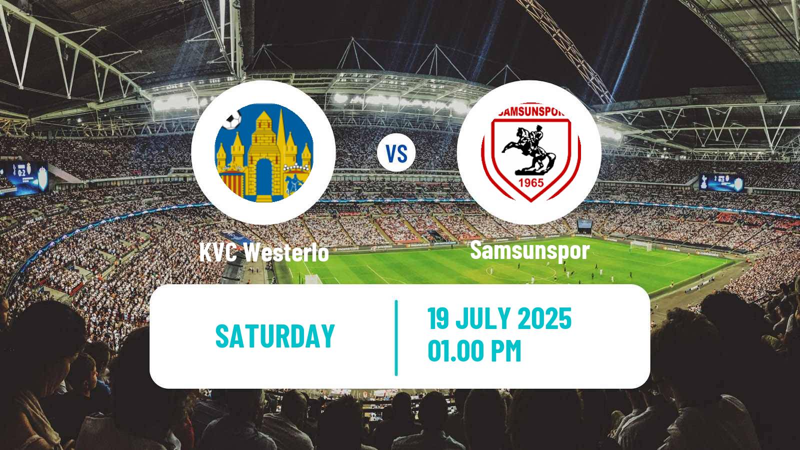 Soccer Club Friendly Westerlo - Samsunspor