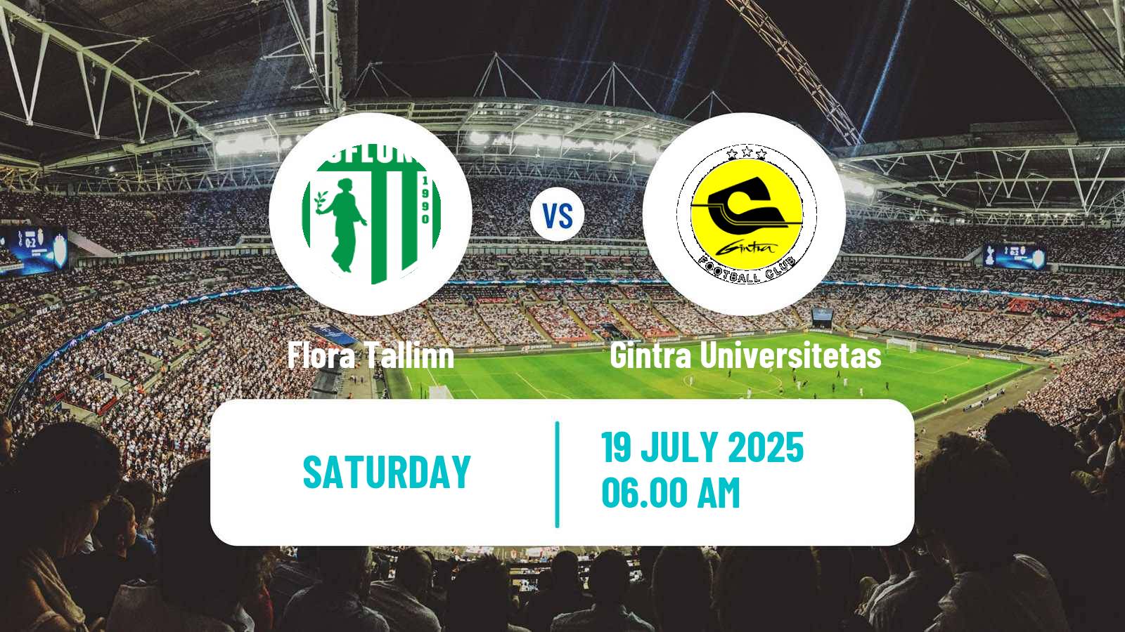 Soccer Club Friendly Women Flora Tallinn - Gintra Universitetas