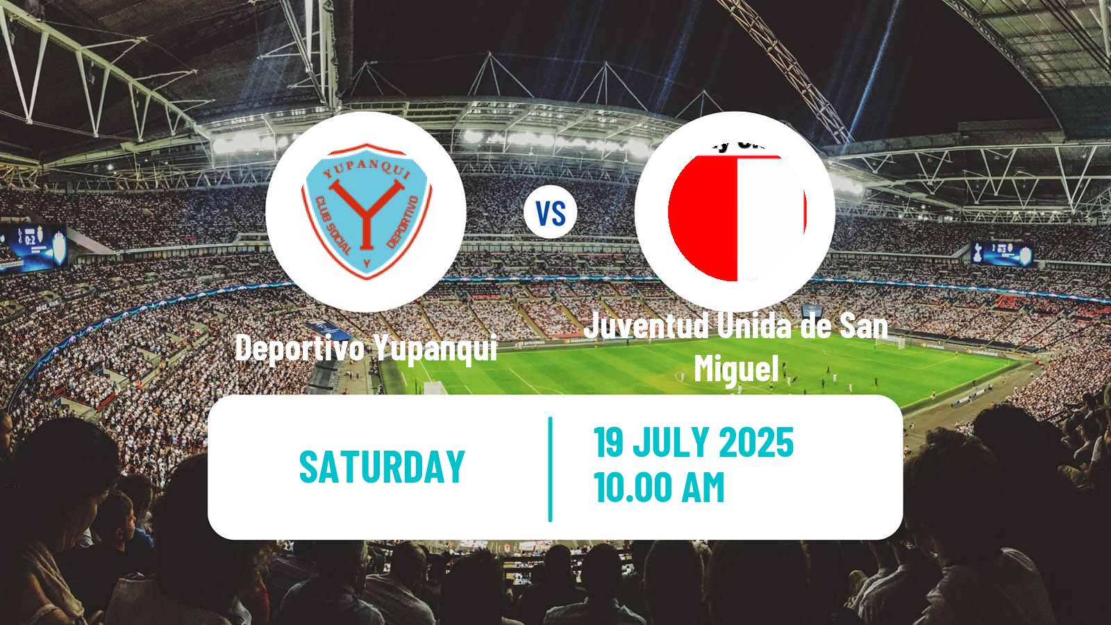 Soccer Argentinian Primera C Deportivo Yupanqui - Juventud Unida de San Miguel
