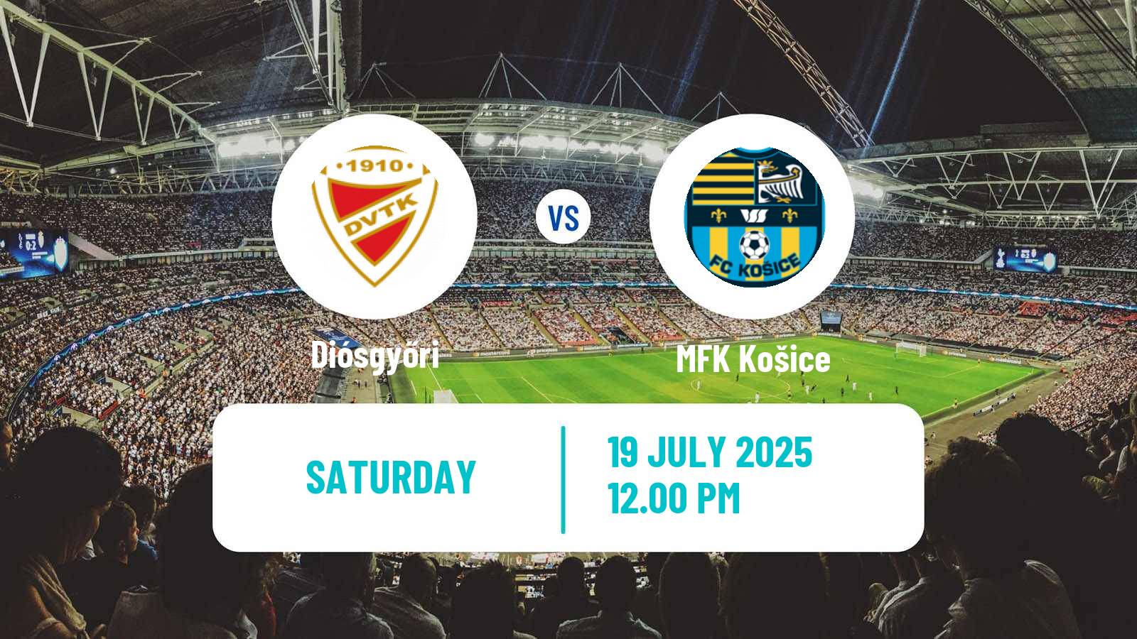 Soccer Club Friendly Diósgyőri - MFK Košice