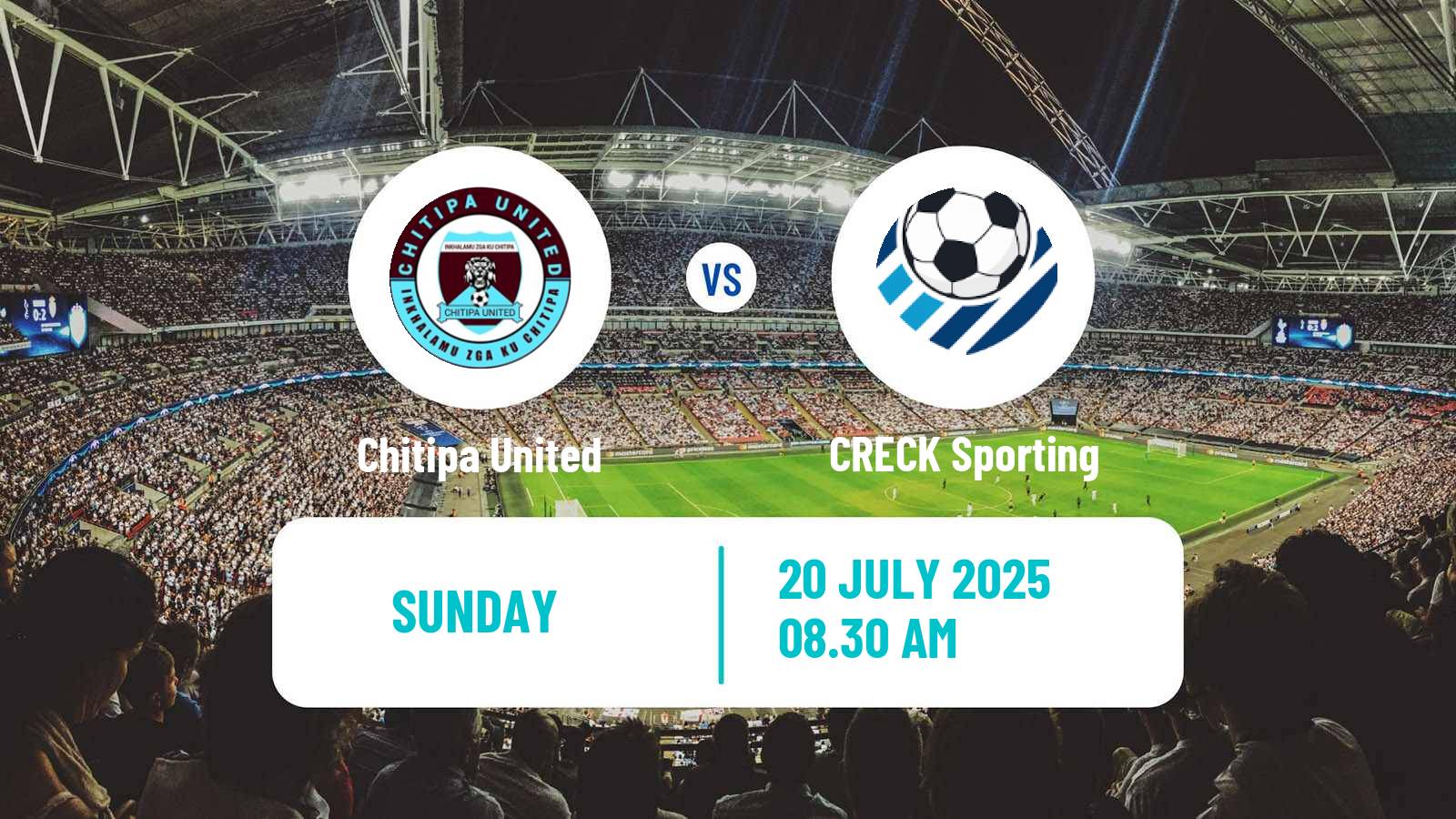 Soccer Malawi Premier Division Chitipa United - CRECK Sporting