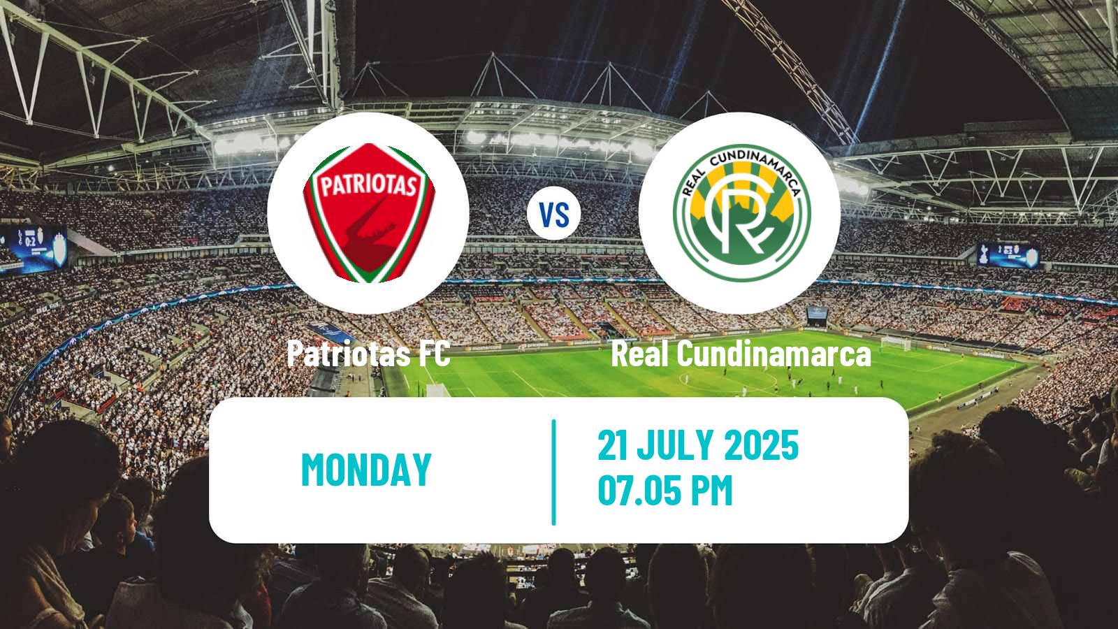 Soccer Colombian Primera B Patriotas - Real Cundinamarca