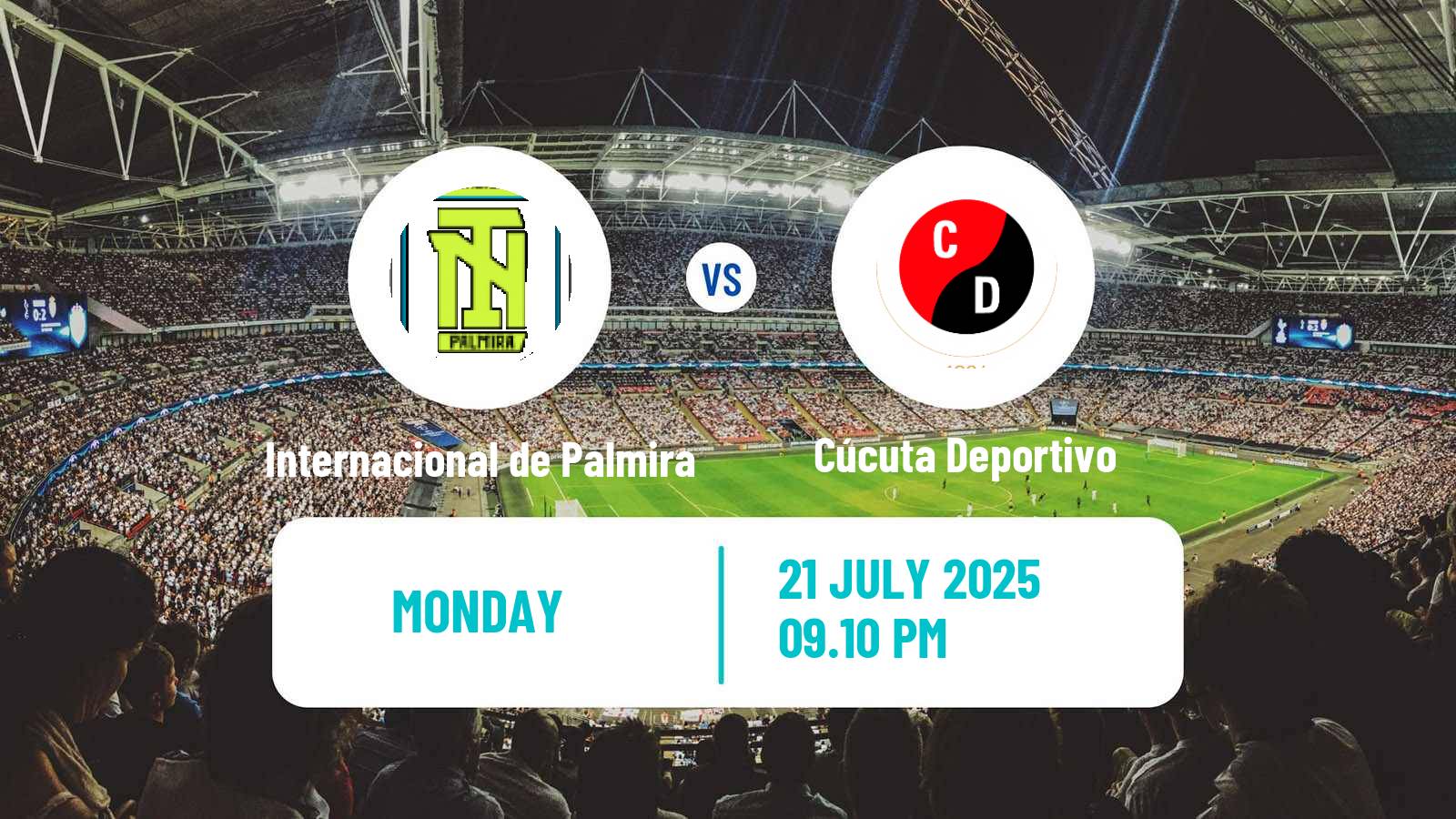 Soccer Colombian Primera B Internacional de Palmira - Cúcuta Deportivo
