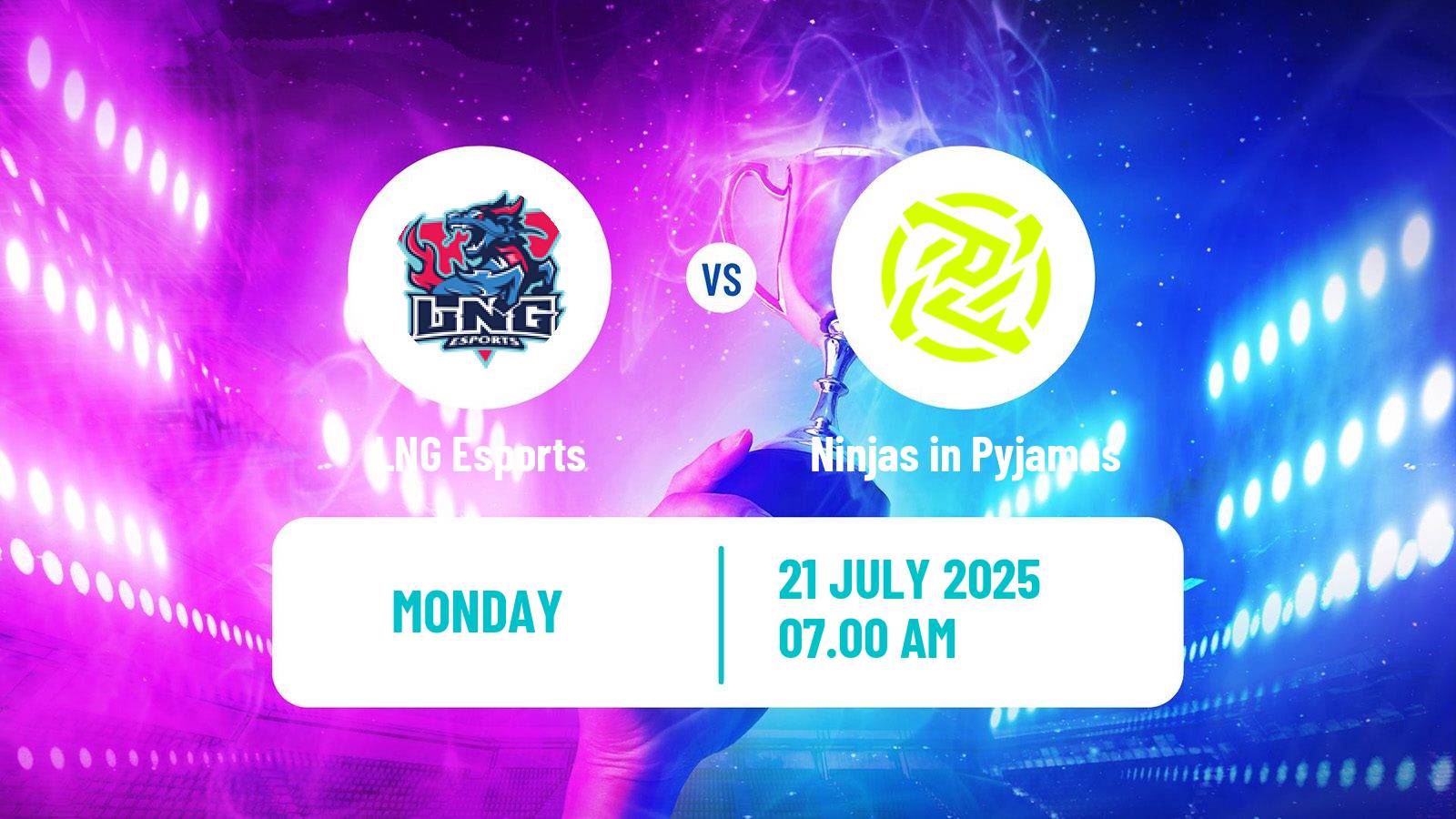 Esports League Of Legends Lpl LNG Esports - Ninjas in Pyjamas