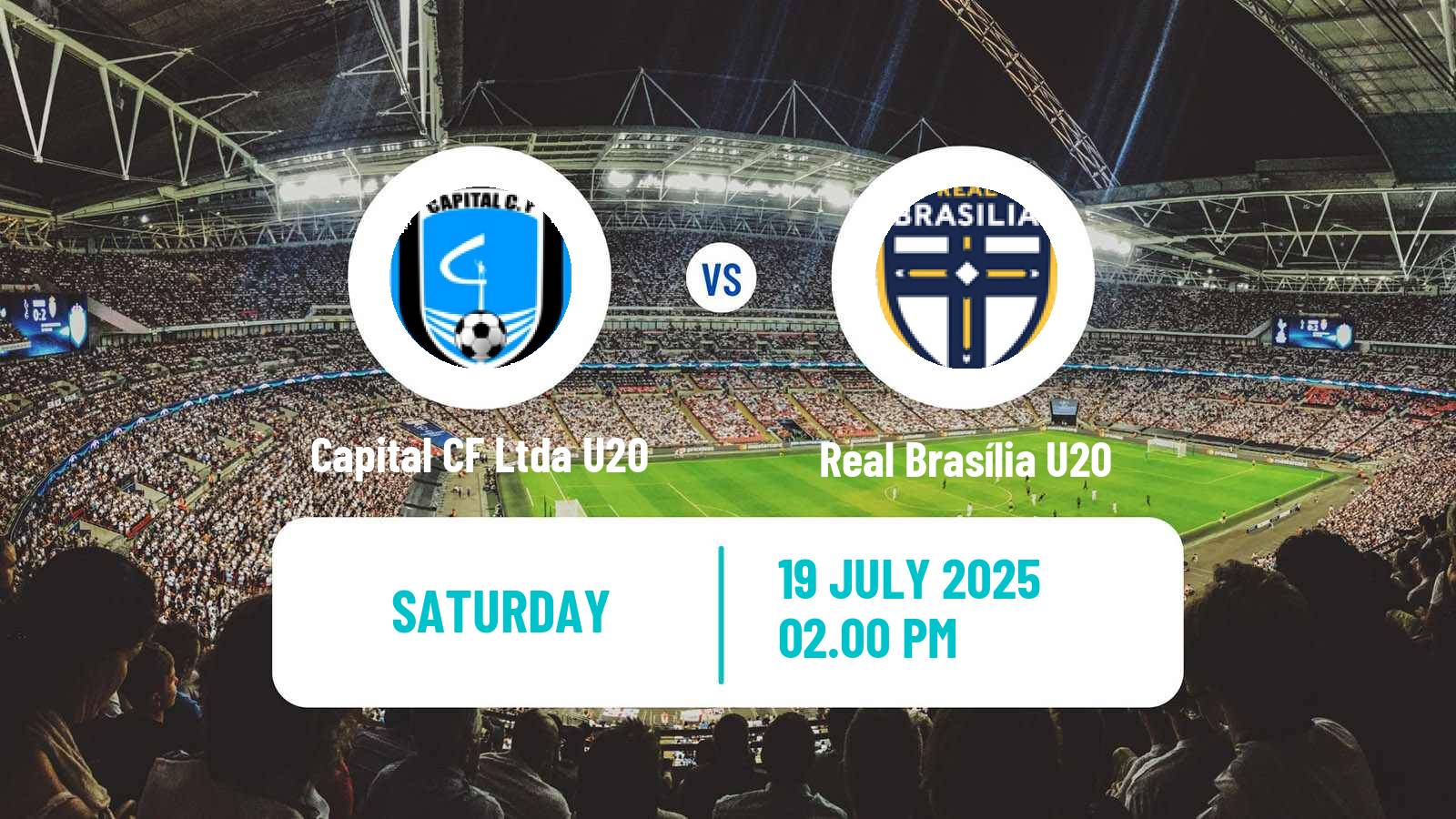 Soccer Brazilian Brasiliense U20 Capital CF Ltda U20 - Real Brasília U20