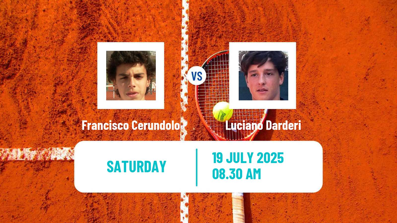 Tennis ATP Bastad Francisco Cerundolo - Luciano Darderi