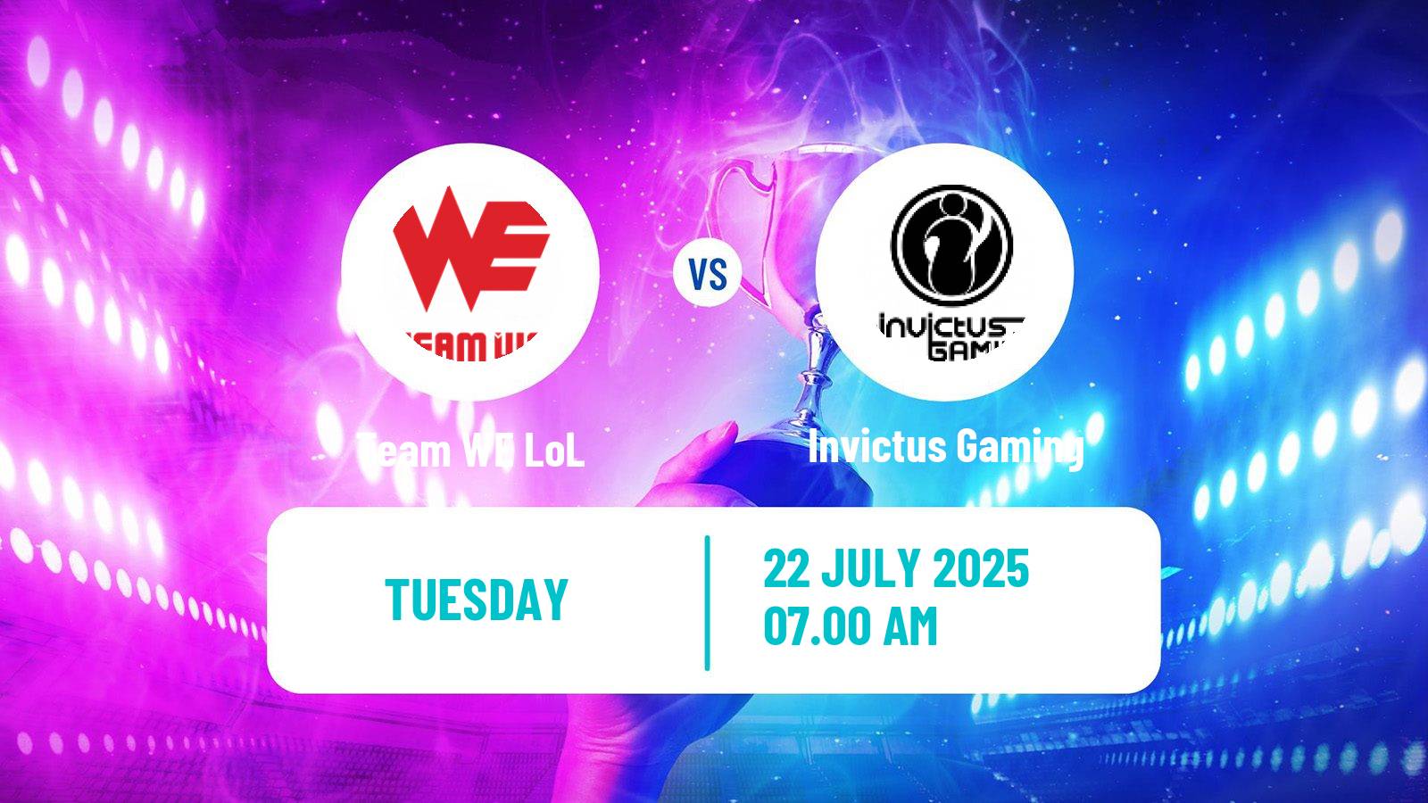 Esports League Of Legends Lpl Team WE - Invictus Gaming