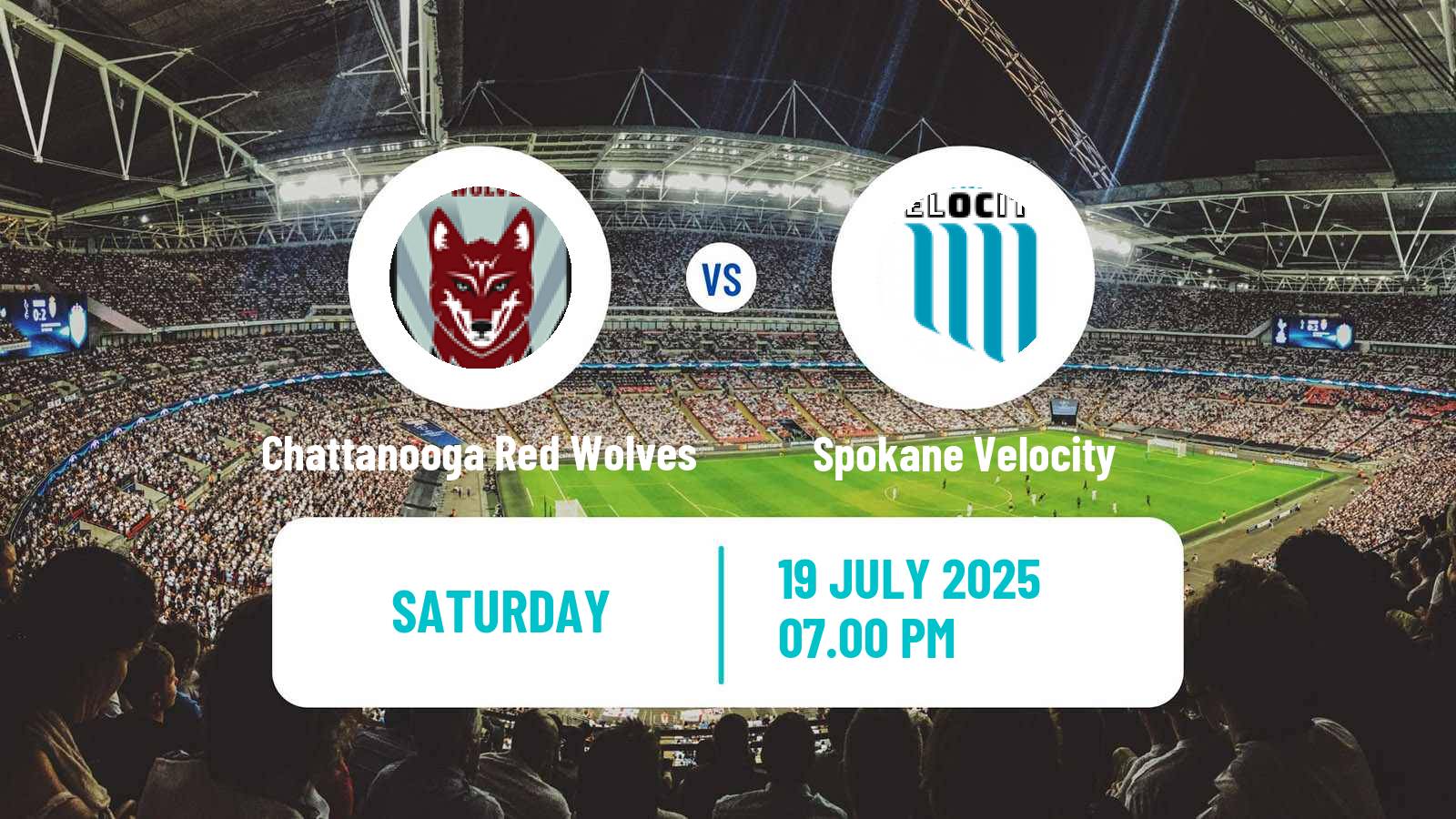 Soccer USL League One Chattanooga Red Wolves - Spokane Velocity