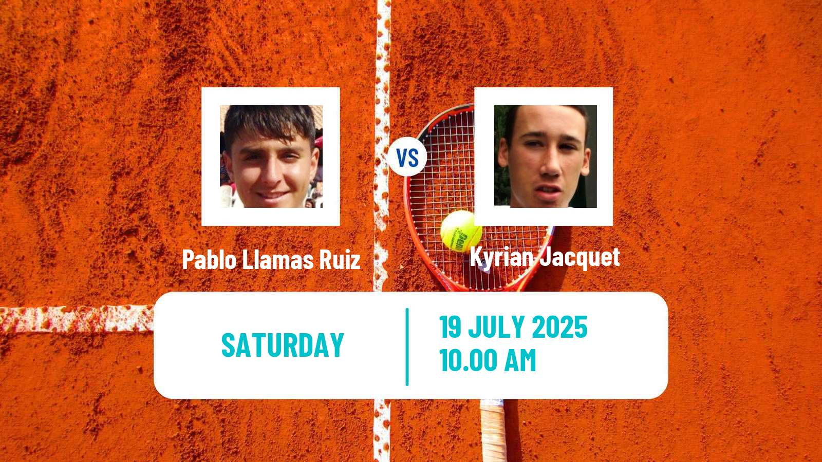Tennis ATP Umag Pablo Llamas Ruiz - Kyrian Jacquet