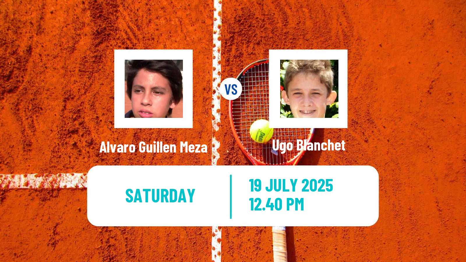 Tennis ATP Umag Alvaro Guillen Meza - Ugo Blanchet