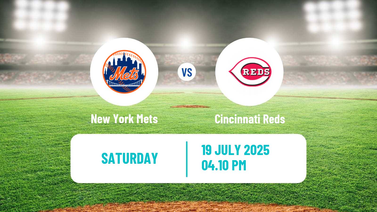 Baseball MLB New York Mets - Cincinnati Reds