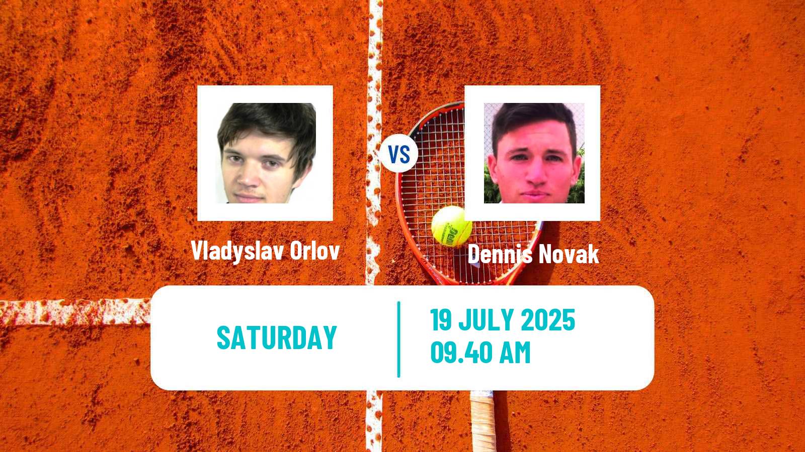 Tennis ITF M25 Kramsach Men Vladyslav Orlov - Dennis Novak