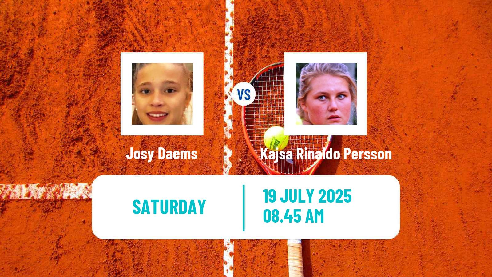 Tennis ITF W35 Darmstadt Women Josy Daems - Kajsa Rinaldo Persson